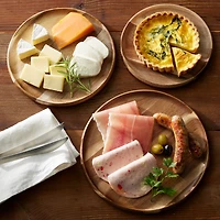 Acacia Plate/Round Cutting Board Medium