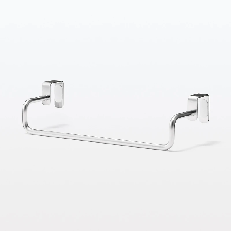Stainless Steel Door Mounted Storage - Towel Hanger - Small W20.5cm