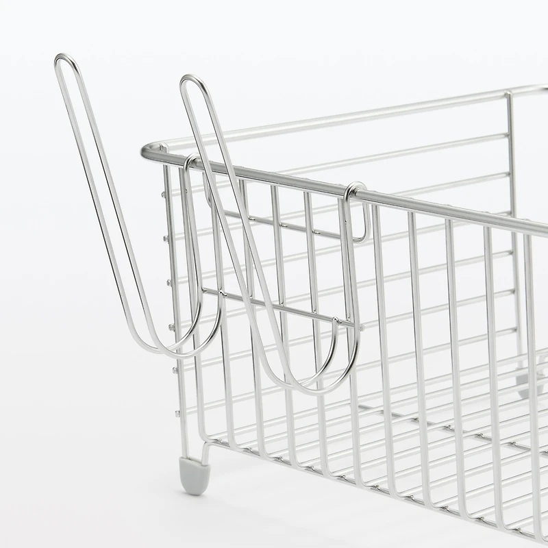 Stainless Steel Bottle Hook Double for Dish Drainer