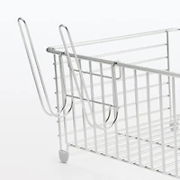 Stainless Steel Bottle Hook Double for Dish Drainer