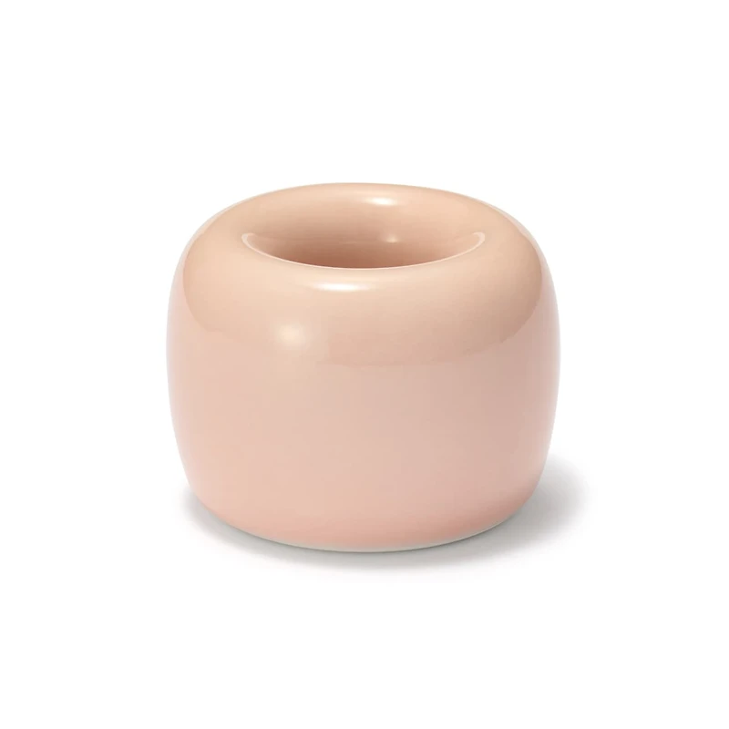 Porcelain Toothbrush Holder - Pink