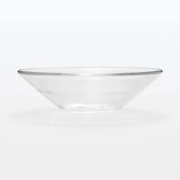 Soda Glass Shallow Bowl