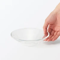 Soda Glass Shallow Bowl