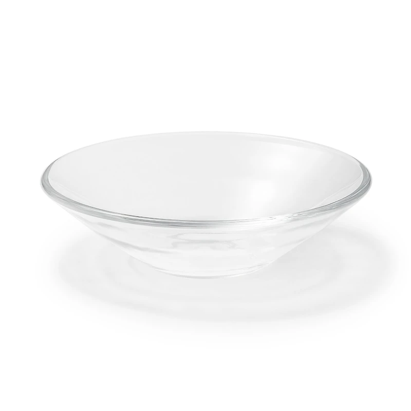 Soda Glass Shallow Bowl