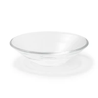 Soda Glass Shallow Bowl