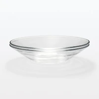 Soda Glass Shallow Bowl - Large