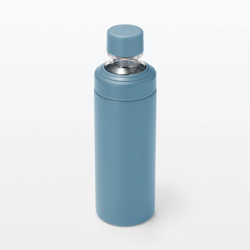 Stainless Steel Carbonated Drink-Safe Cool Tumbler - Blue