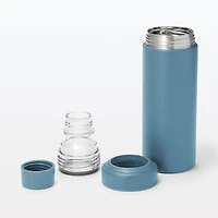 Stainless Steel Carbonated Drink-Safe Cool Tumbler - Blue