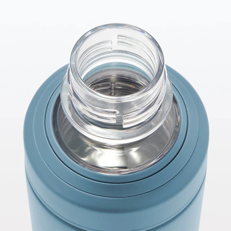 Stainless Steel Carbonated Drink-Safe Cool Tumbler - Blue