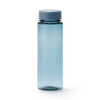 Water Bottle with Measurements 500ml - Blue