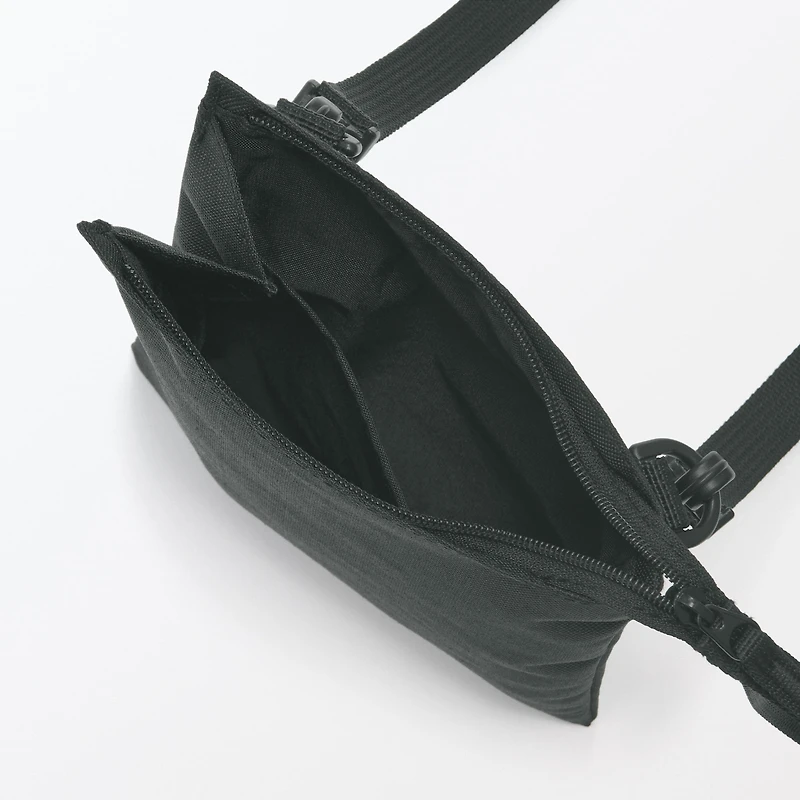2-Way Water Repellent Mini Sacoche / Crossbody Bag