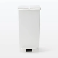 Polypropylene Pedal Dust Bin with Double-Hinged Lid - 35.1 L