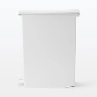 Polypropylene Pedal Dust Bin with Double-Hinged Lid - 35.1 L