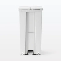 Polypropylene Pedal Dust Bin with Double-Hinged Lid - 35.1 L