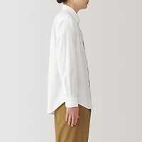 Men's Washed Oxford Button Down Long Sleeve Shirt