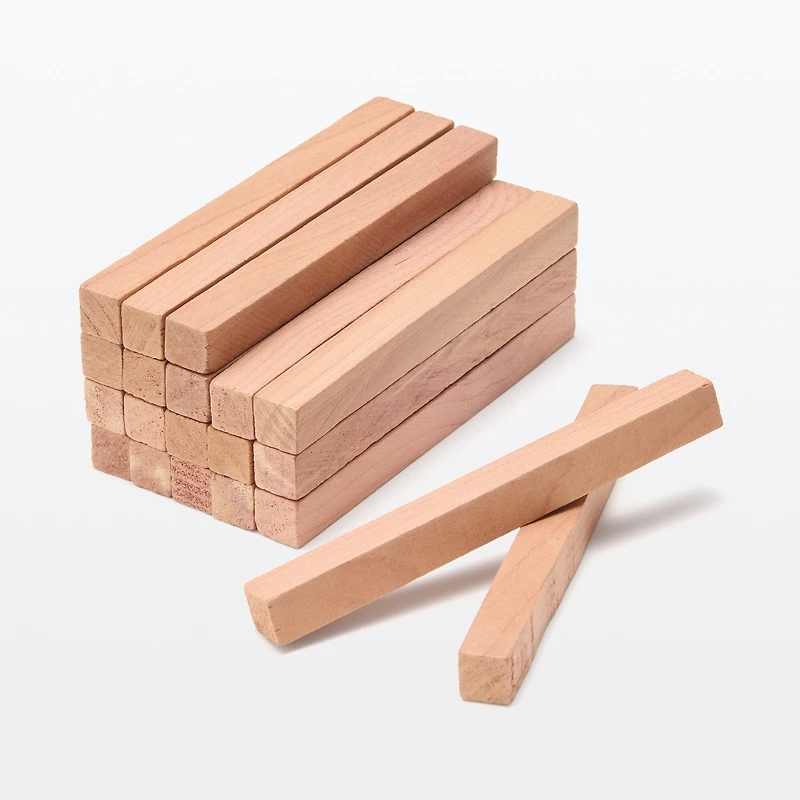 Red Cedar Block Set with Sandpaper