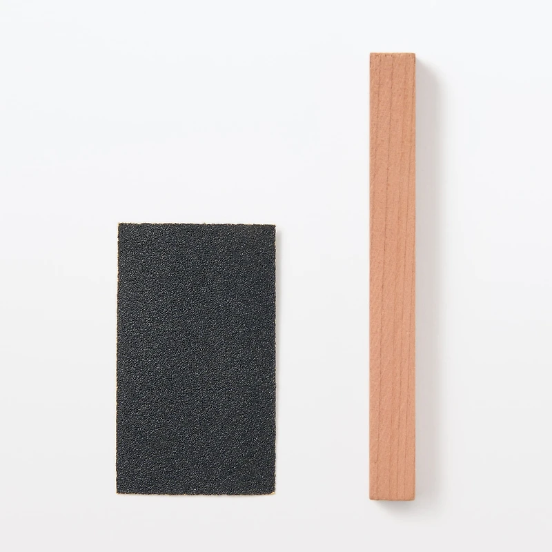 Red Cedar Block Set with Sandpaper