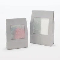 Paper Window Gift Bag with Gusset - Square