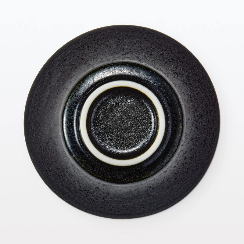 Mino Ware Rice Bowl - Black