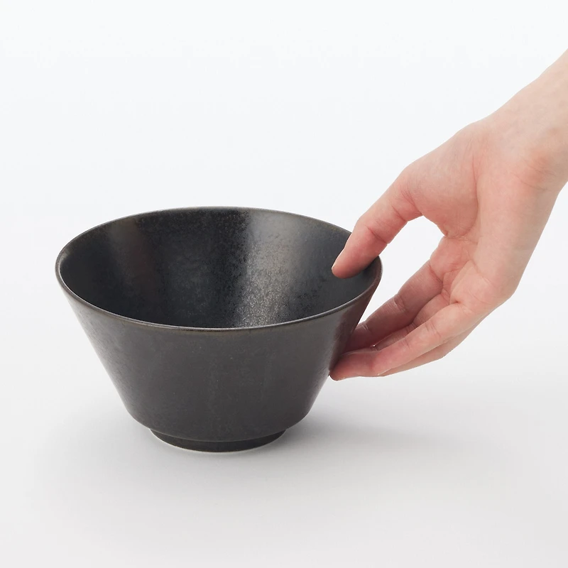 Mino Ware Bowl - Black