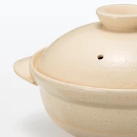 Banko Ware Transparent Glaze Ceramic Medium Pot 1600 ml