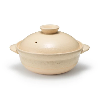 Banko Ware Transparent Glaze Ceramic Medium Pot 1600 ml