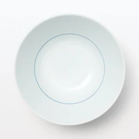 Hasami Ware Rice Bowl - Mesh Pattern