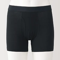 Men's Lyocell Blend Front Open Boxer Briefs