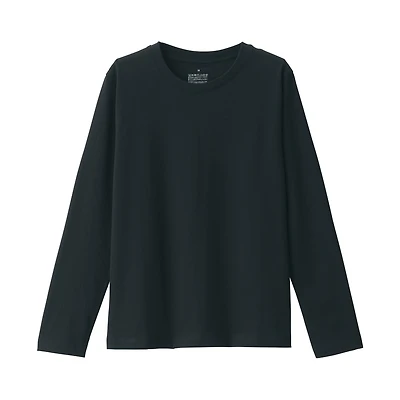 Women's Jersey Crew Neck Long Sleeve T-Shirt
