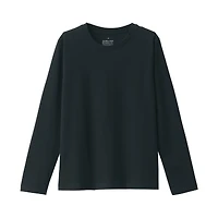 Women's Jersey Crew Neck Long Sleeve T-Shirt