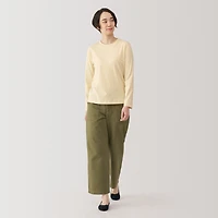 Women's Jersey Crew Neck Long Sleeve T-Shirt