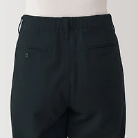 Women's Slub Yarn Chino Darted Wide Pants