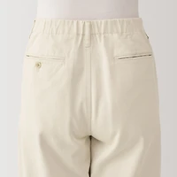 Women's Slub Yarn Chino Darted Wide Pants