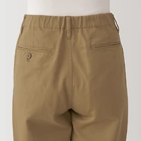 Women's Slub Yarn Chino Darted Wide Pants