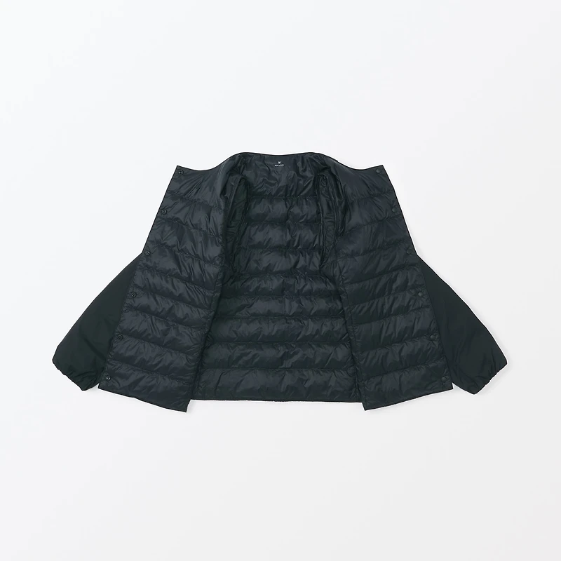 Women's Lightweight Down Collarless Jacket