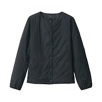 Women's Lightweight Down Collarless Jacket
