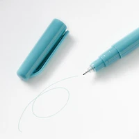 Water Based Fine Tip Pen - Greyish Cyan