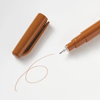 Water Based Fine Tip Pen - Chestnut Brown