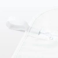 Densely Woven Fibre-Shielding Laundry Net Flat