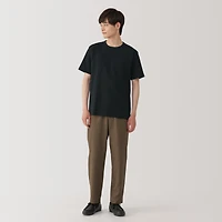 Men's Washed Heavy Weight Crew Neck Short Sleeve T-Shirt