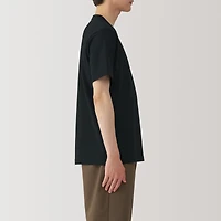 Men's Washed Heavy Weight Crew Neck Short Sleeve T-Shirt