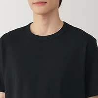 Men's Washed Heavy Weight Crew Neck Short Sleeve T-Shirt