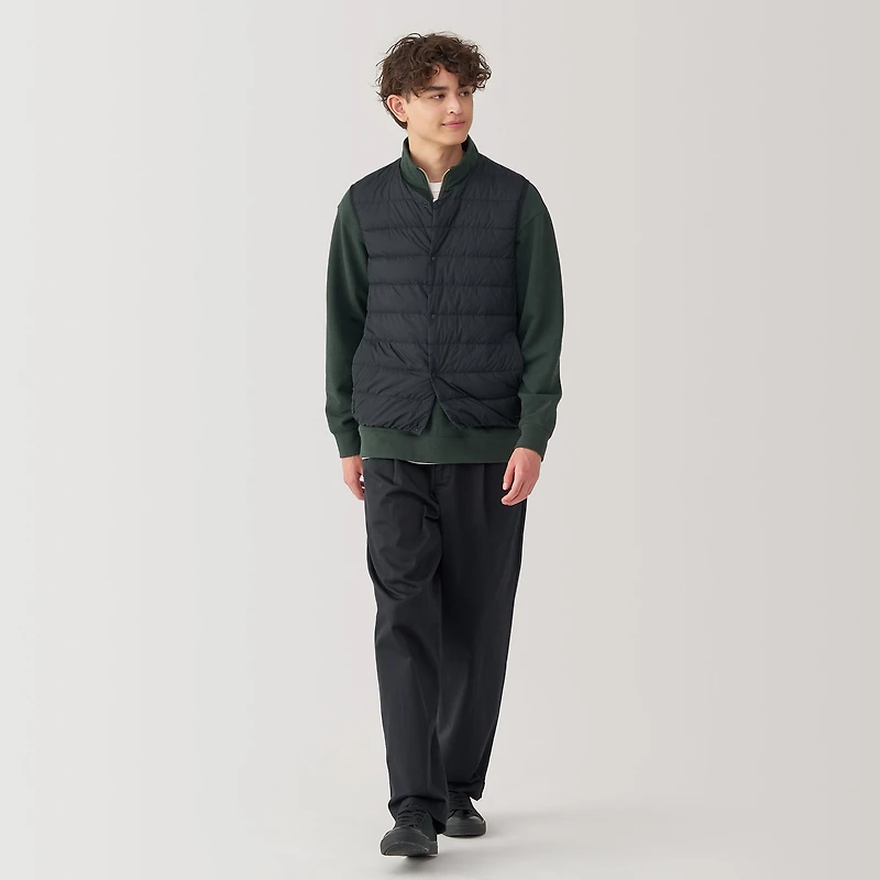 Men's Lightweight Down Collarless Vest