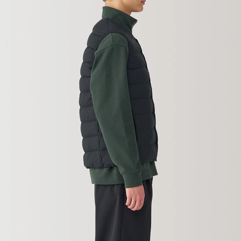 Men's Lightweight Down Collarless Vest