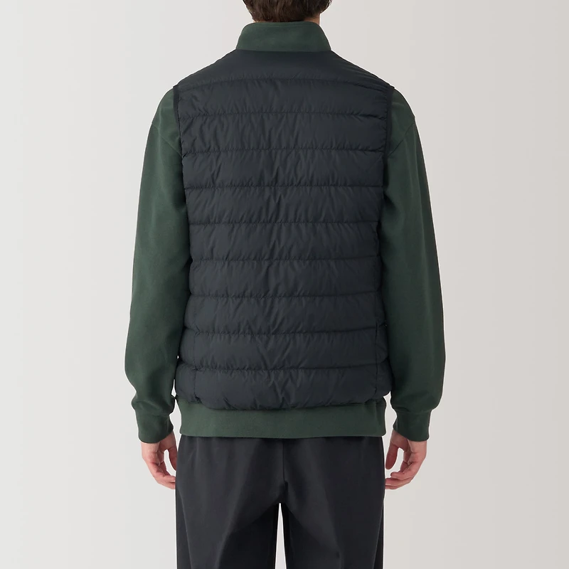 Men's Lightweight Down Collarless Vest