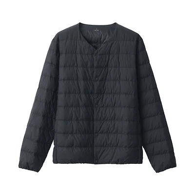 Men's Lightweight Down Collarless Jacket
