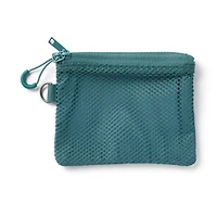Polyester Two Zipper Case - Small - Dark Green