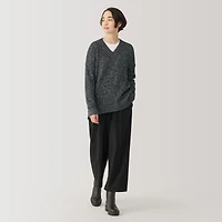 Women's Yak Wool Blend V-Neck Sweater