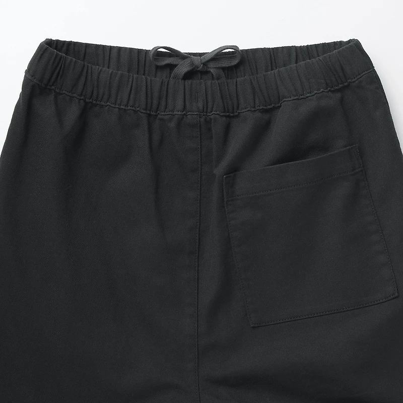 Women's Washed Denim Easy Tapered Pants