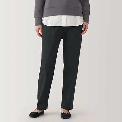 Women's Washed Denim Easy Tapered Pants